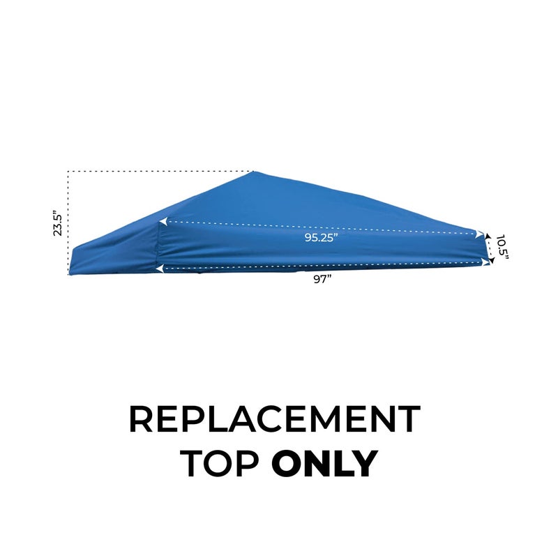 IMPACT CANOPY Pop up Canopy Replacement TOP ONLY, Royal Blue - Image 2